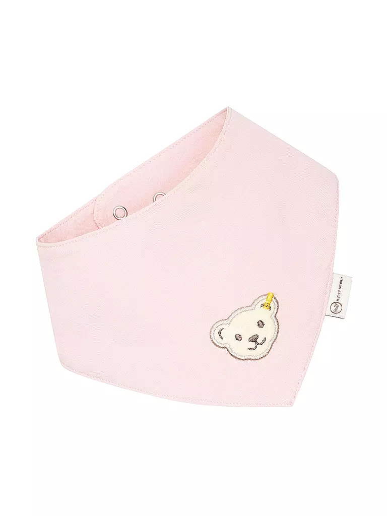 STEIFF | Bandana triangolare per neonato | Rosa