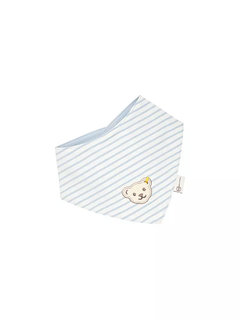 STEIFF | Bandana triangolare per neonato | Blu chiaro