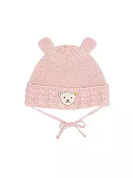 STEIFF | Berretto - Cuffia per neonato | Rosa