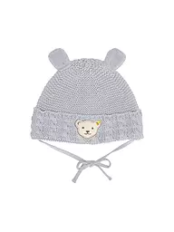STEIFF | Berretto da neonato - Cuffia | Grigio chiaro