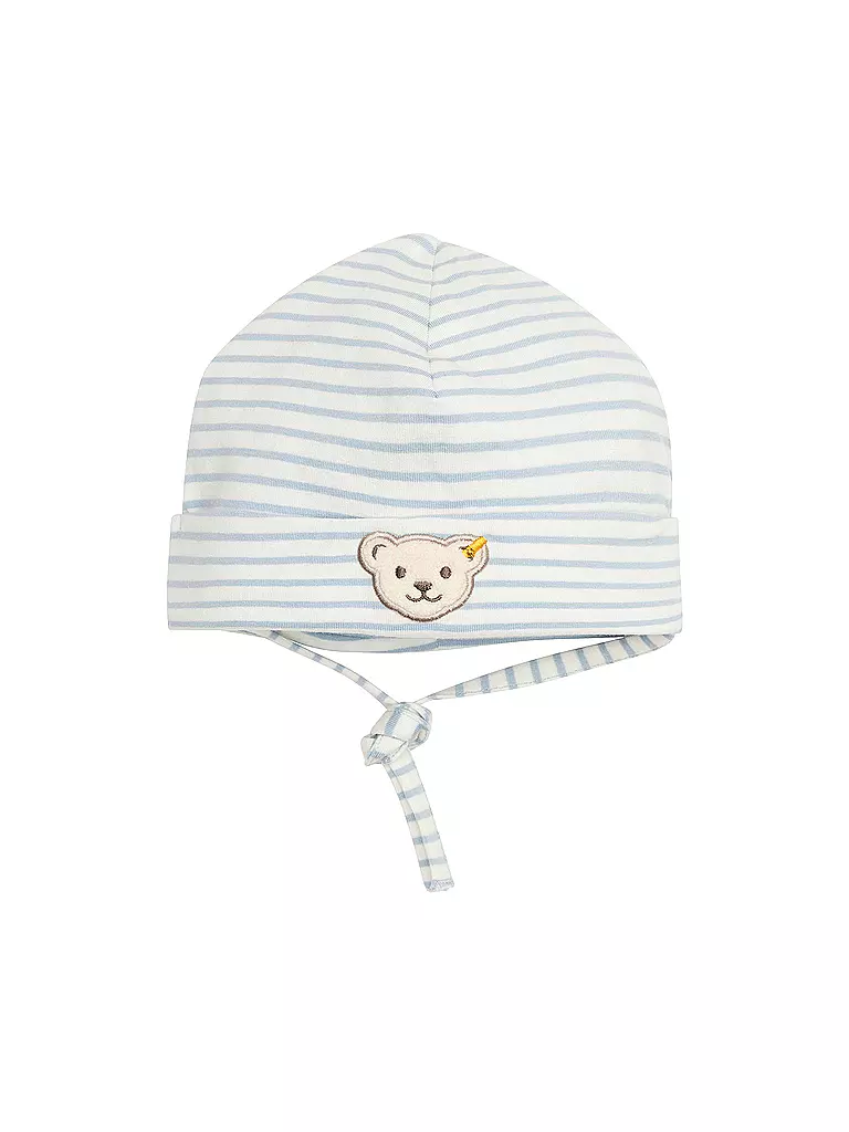 STEIFF | Berretto - Cuffia per neonato | Blu chiaro