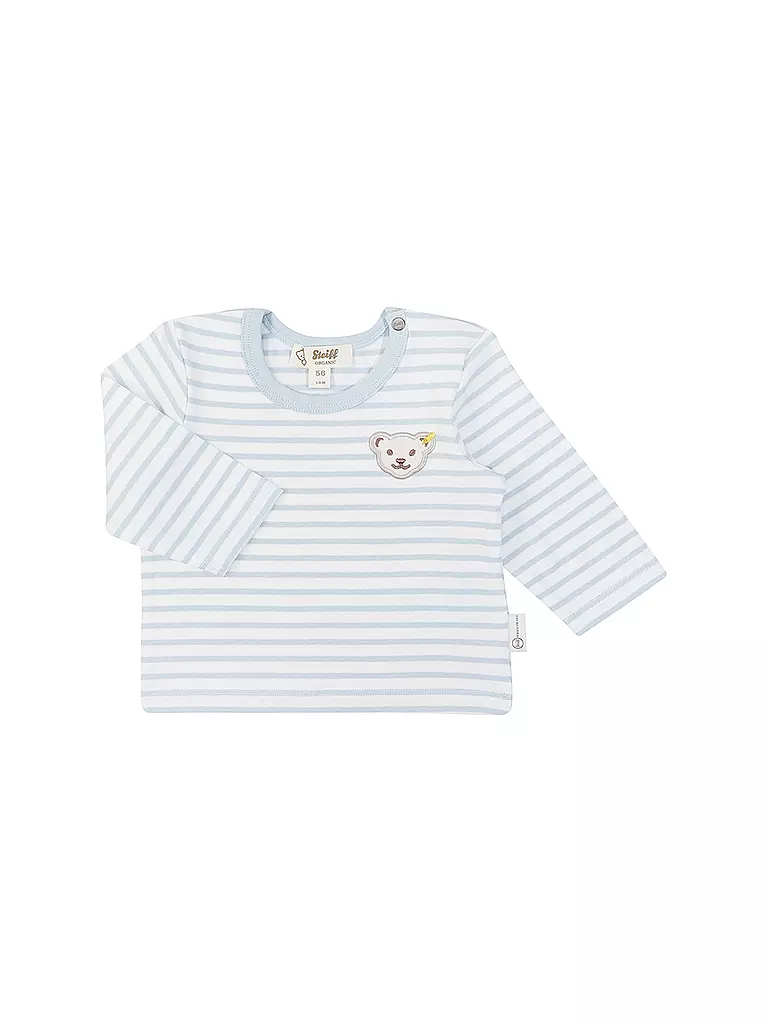 STEIFF | Body neonato a maniche lunghe | Blu chiaro