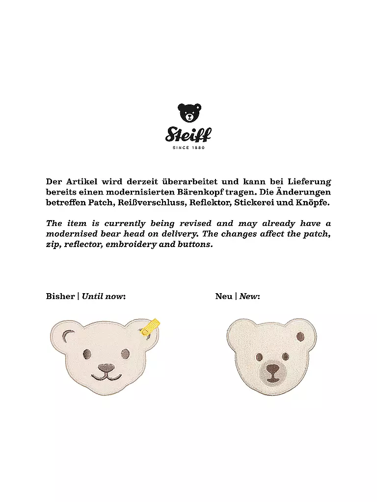 STEIFF | Calzini da neonato, confezione da 2, grigio mélange | 