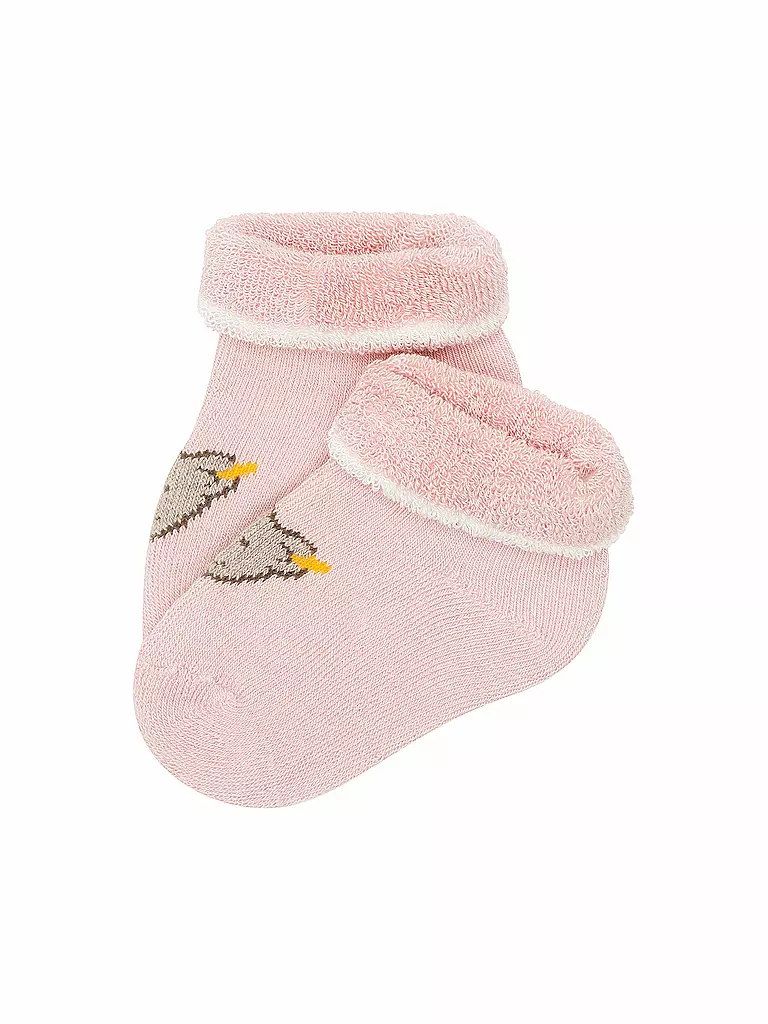 STEIFF | Calzini da neonato argento rosa | Rosa
