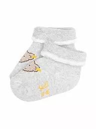 STEIFF | Calzini da neonato grigio mélange | Grigio chiaro