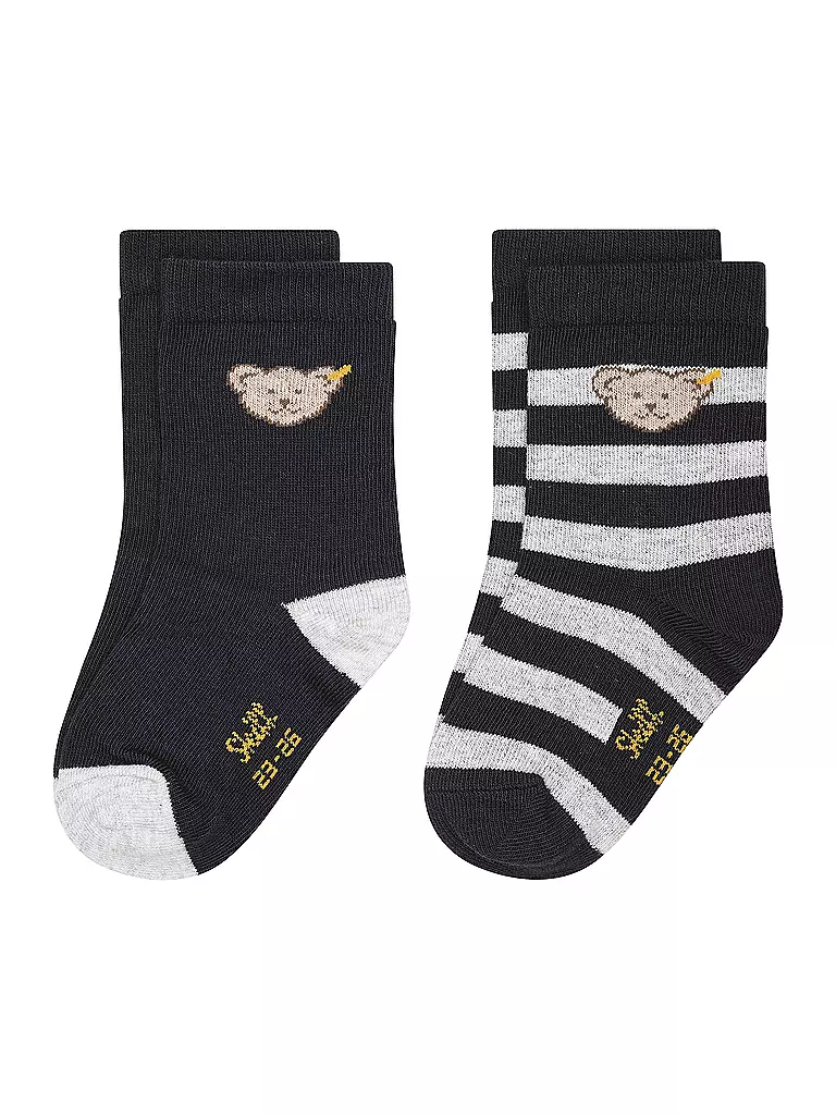 STEIFF | Calzini neonato confezione da 2 navy | Blu scuro