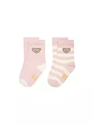 STEIFF | Calzini neonato confezione da 2 rosa | Rosa