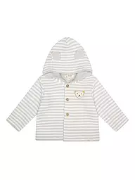 STEIFF | Cardigan in maglia per neonato | Grigio chiaro