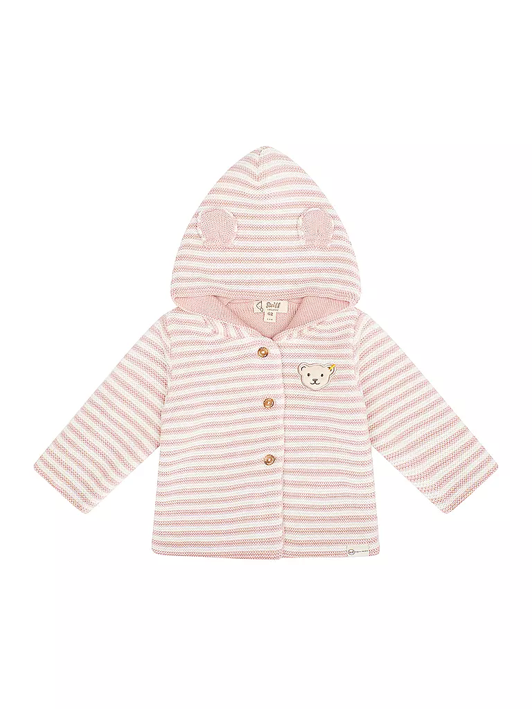 STEIFF | Cardigan in maglia per neonato | Rosa