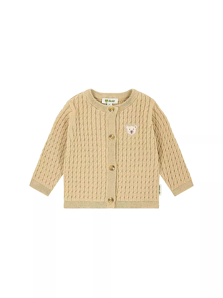 STEIFF | Cardigan in maglia per neonato | Beige