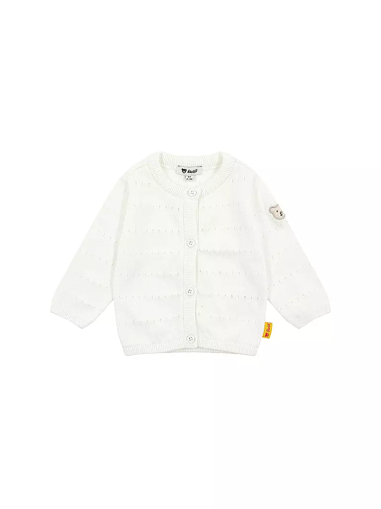 STEIFF | Cardigan neonato | Bianco