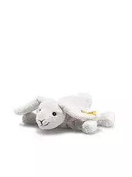 STEIFF | Coniglio sdraiato FLOPPY HOPPEL 20 cm | Grigio chiaro