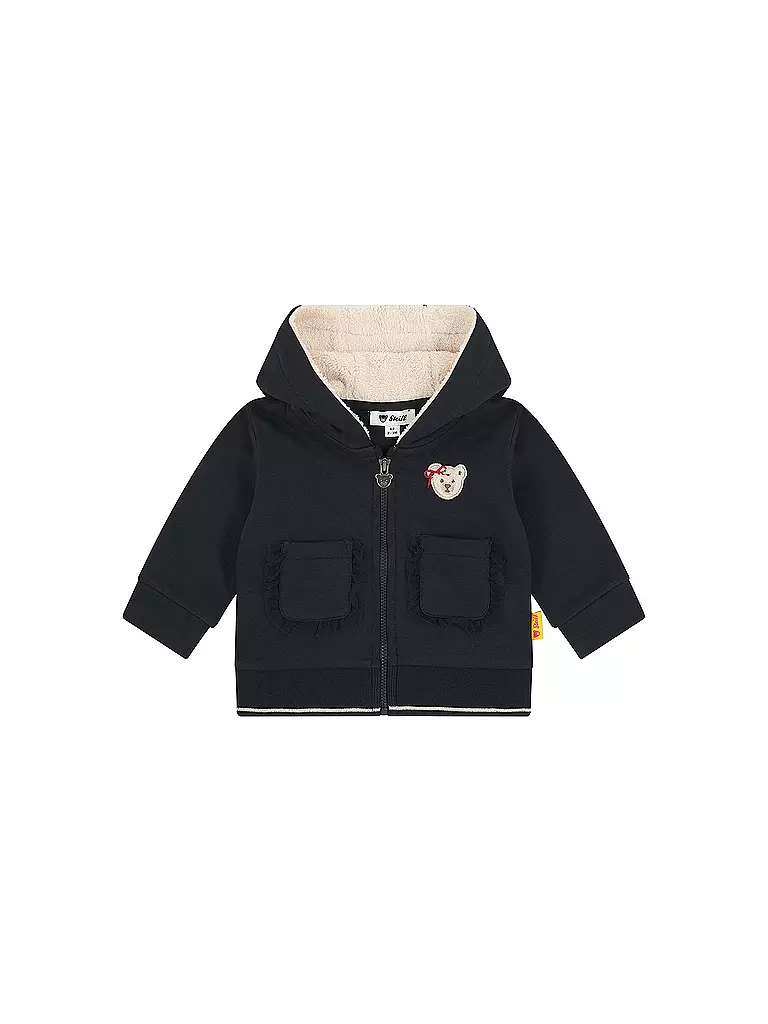 STEIFF | Felpa da neonato | Blu scuro