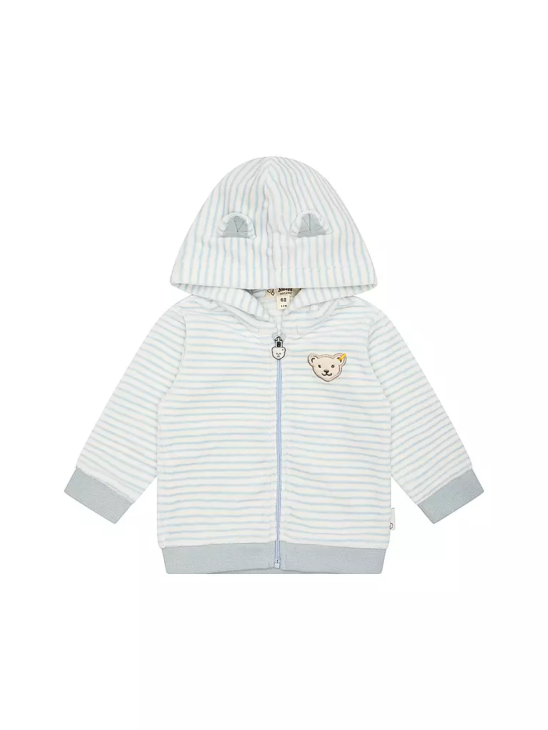 STEIFF | Felpa per neonato | Blu chiaro