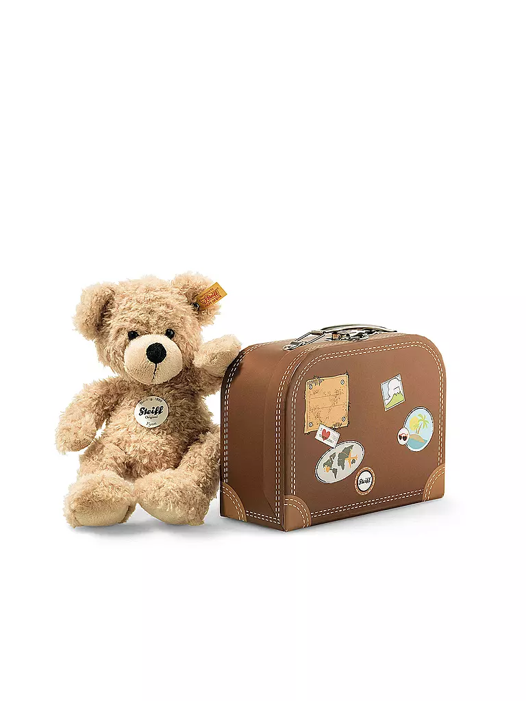 STEIFF | Fynn orsetto nel baule beige 28 cm | Beige