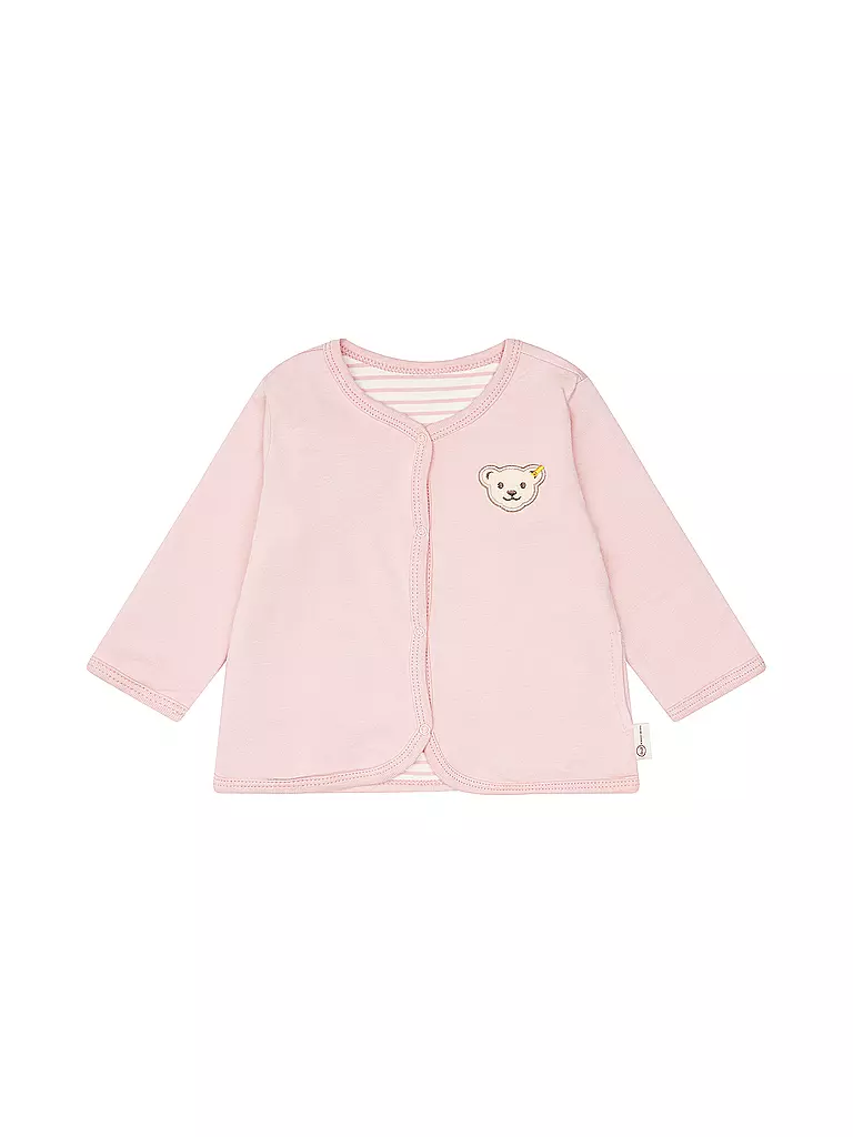 STEIFF | Giacca reversibile per neonato | Rosa