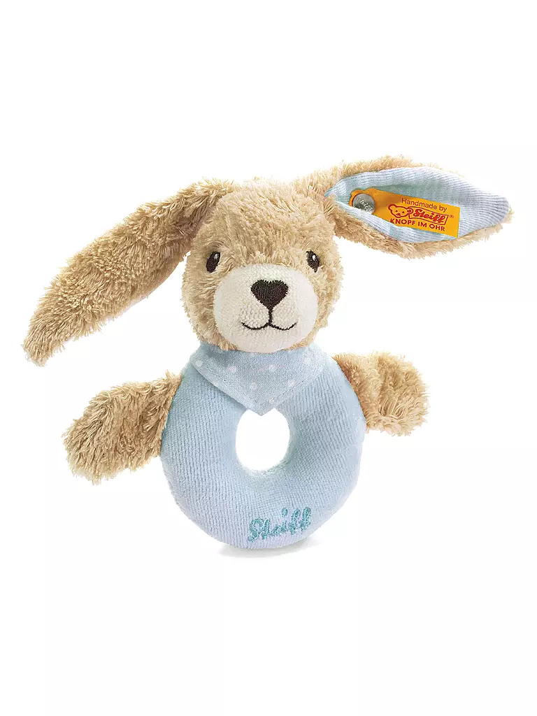 STEIFF | Greifling - Coniglio HOPPEL 12cm | Blu