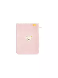 STEIFF | Guanto da bagno per neonati | Rosa