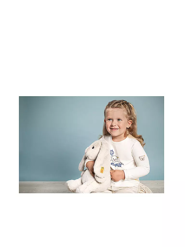 STEIFF | Hoppie Coniglio 48cm | Grigio chiaro