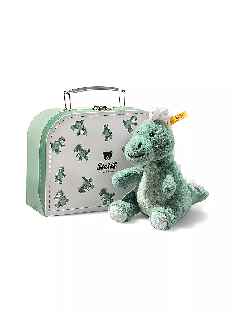 STEIFF | Joshi Baby T-Rex nella valigia 16cm | Petrolio