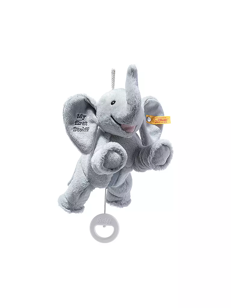 STEIFF | My first Steiff Ellie Elefant Spieluhr 25cm | Grigio