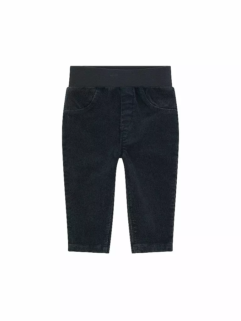 STEIFF | Pantaloni di velluto a coste per neonato | Blu scuro
