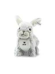 STEIFF | Peluche Dormili coniglio seduto 21 cm | Grigio chiaro