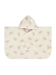 STEIFF | Poncho da bagno per neonati | Crema