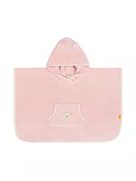 STEIFF | Poncho da bagno per neonato | Rosa