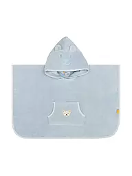 STEIFF | Poncho da bagno per neonato | Blu chiaro
