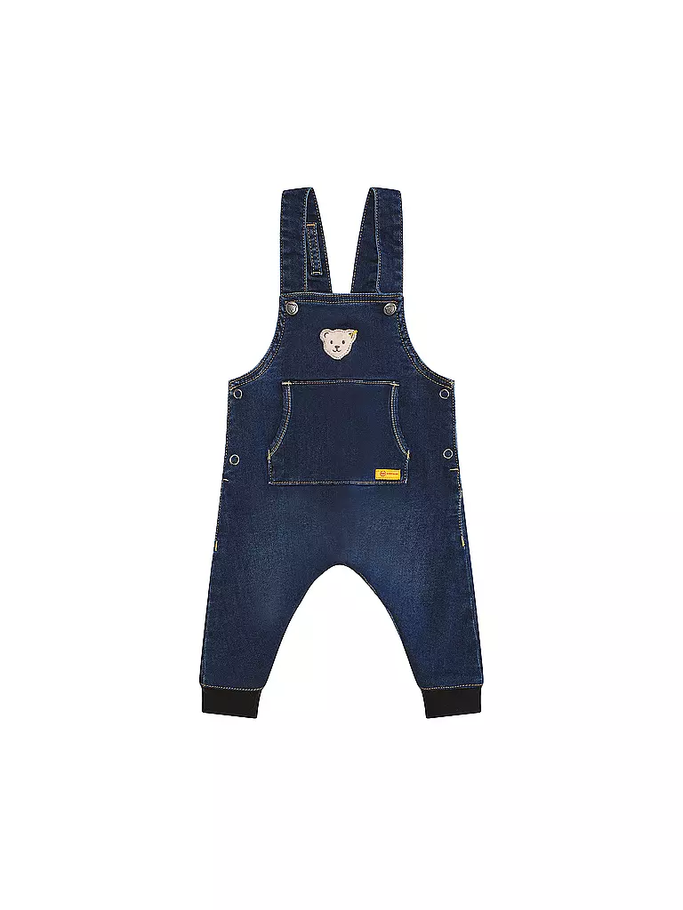 STEIFF | Salopette di jeans per neonato | Blu
