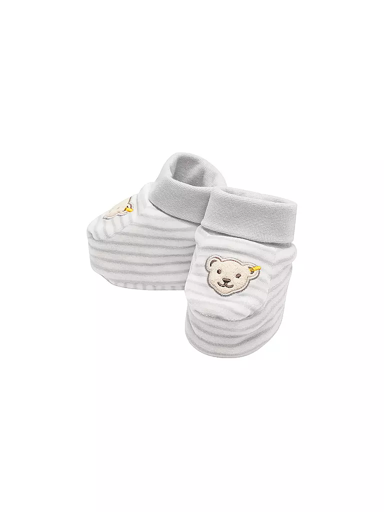 STEIFF | Scarpe da neonato | Grigio chiaro