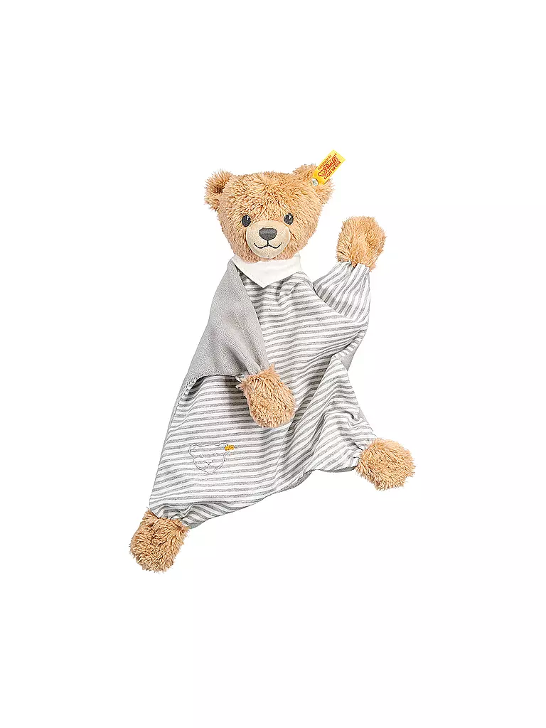 STEIFF | Schlaf-gut-Bär Schmusetuch 30cm Grau | Grigio