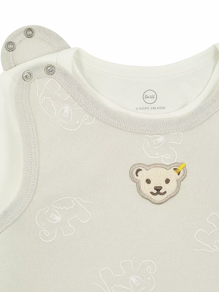 STEIFF | Set neonato 2 pezzi, tutina e maglietta a maniche lunghe | 