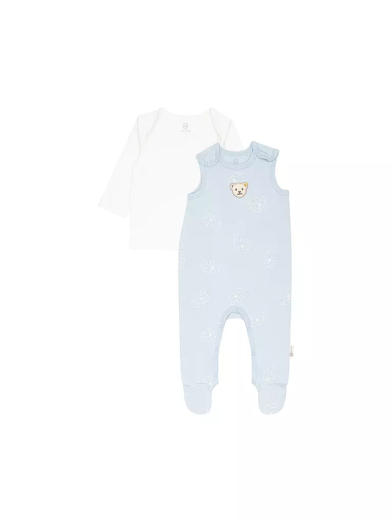 STEIFF | Set neonato 2 pezzi tutina e maglietta a maniche lunghe | 