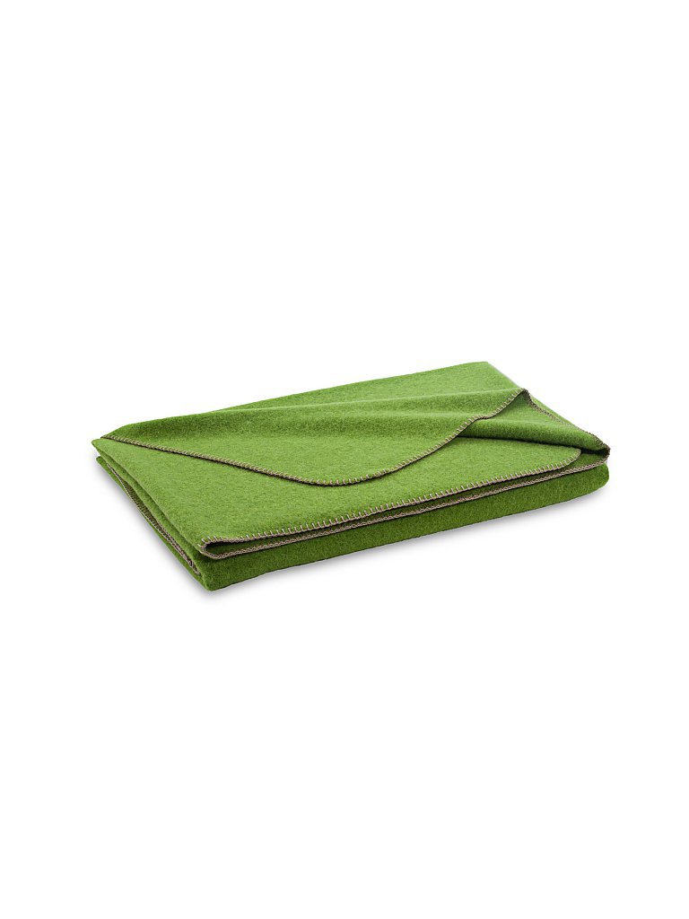 Wolldecke Alina 150x190cm mela verde