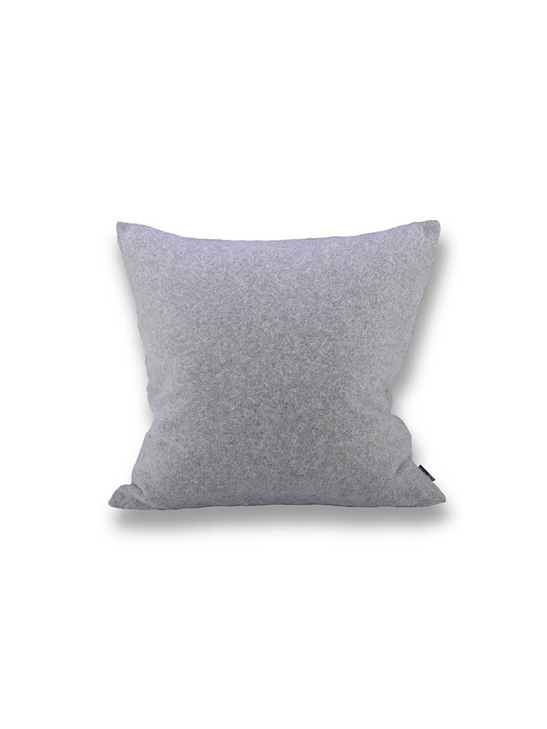Cuscino in lana Alina 40x40cm marmorizzato (imbottito) grigio