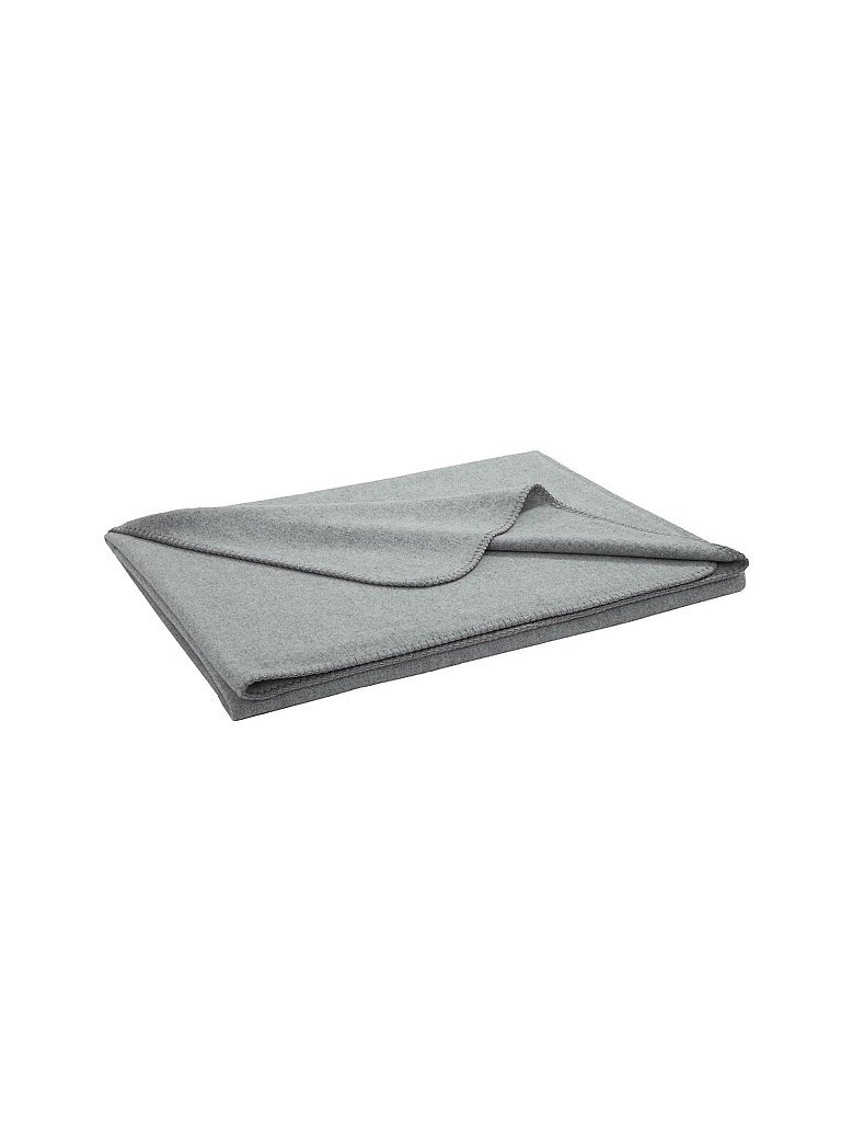 Wolldecke Sophia 145x190cm grigio