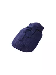STEINER 1888 | Borsa dell'acqua calda "Alina" 2l rosso mirtillo | Blu scuro