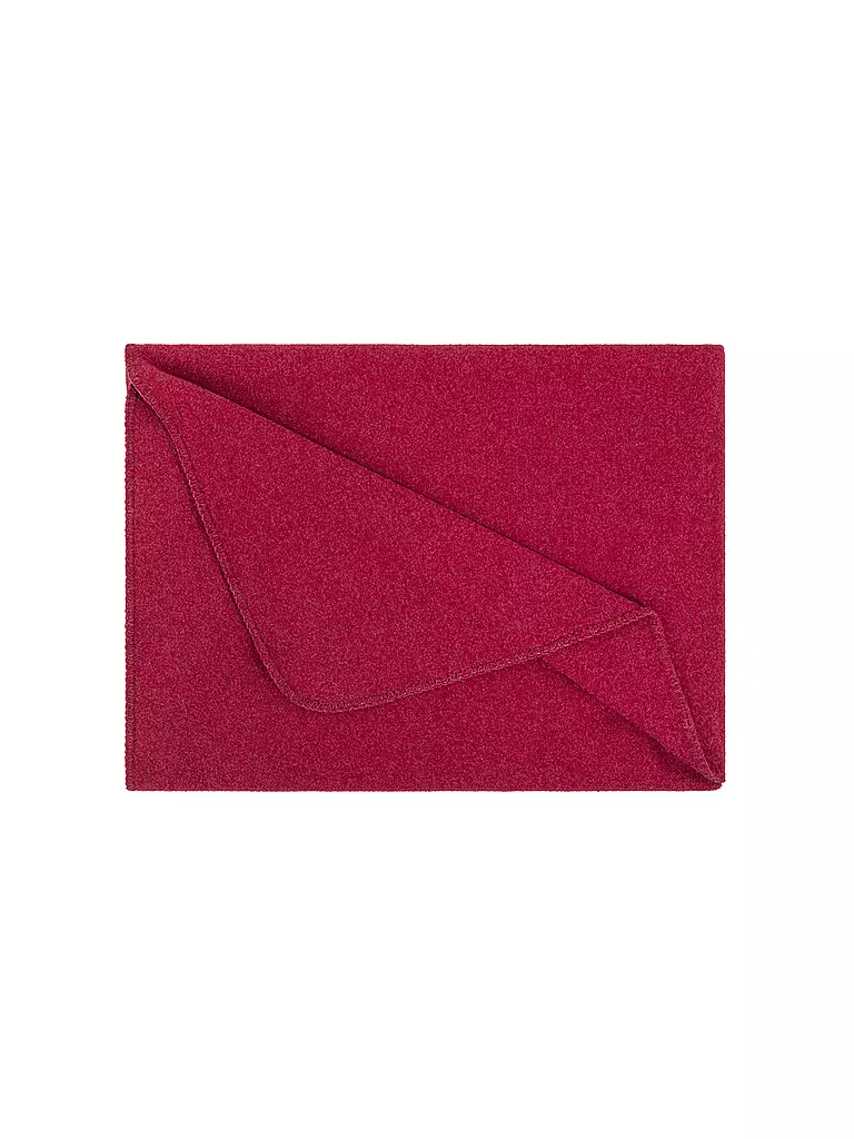 STEINER 1888 | Coperta di lana - Plaid Sophia 145x190cm Lampone | Bacca