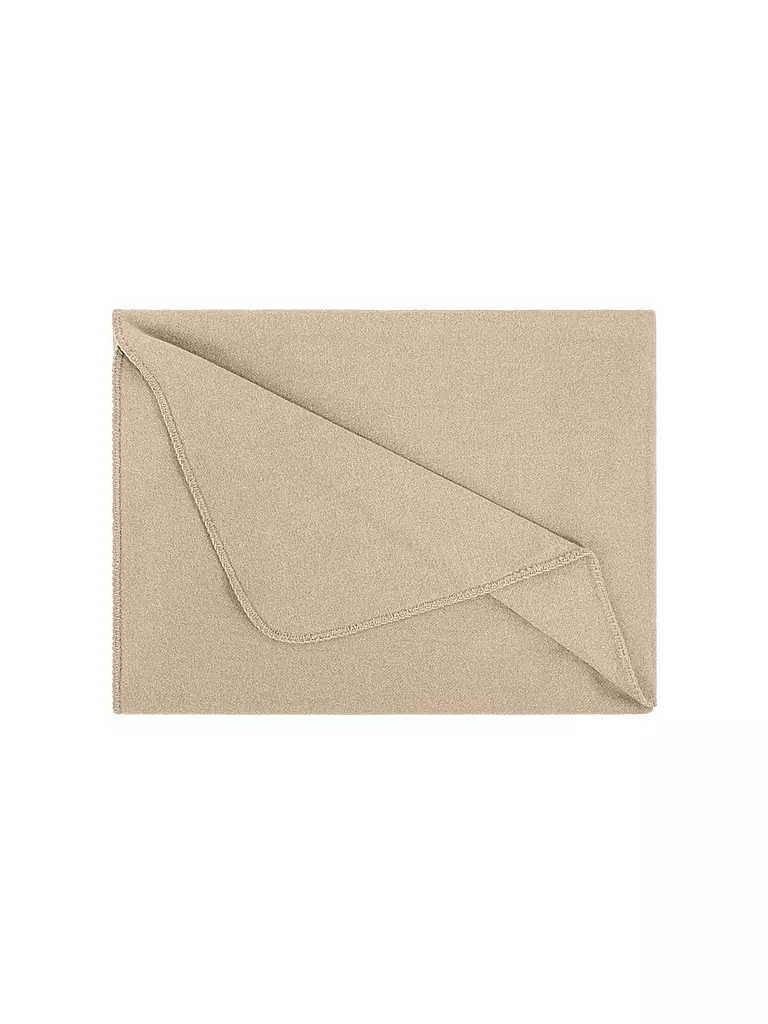STEINER 1888 | Coperta di lana - Plaid Sophia 145x190cm Latte | Cammello