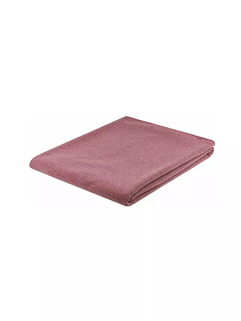STEINER 1888 | Coperta di lana Sophia 145x190cm Rosa antico | Rosa
