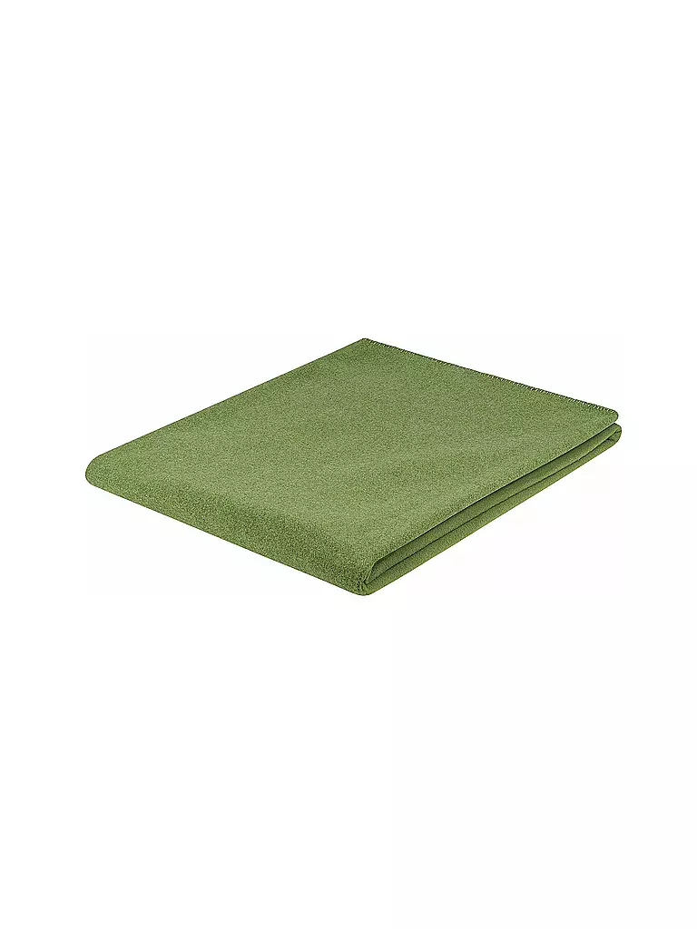 STEINER 1888 | Coperta di lana Sophia 145x190cm tiglio | Verde
