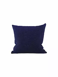 STEINER 1888 | Cuscino in lana "Alina" 40x40cm marmorizzato (imbottito) | Blu scuro