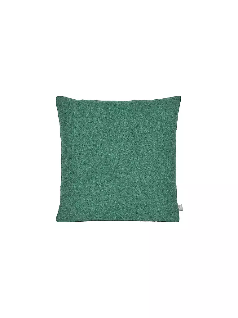 STEINER 1888 | Cuscino in lana ALINA 40x40cm Agave (imbottito) | Petrolio