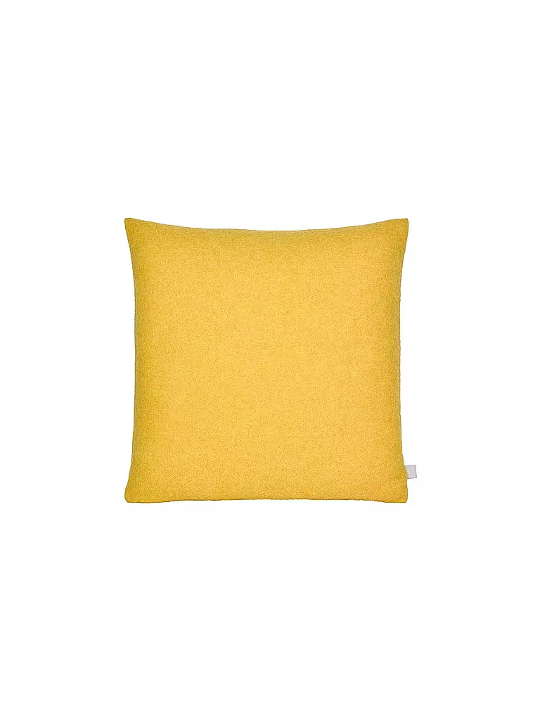 STEINER 1888 | Cuscino in lana ALINA 40x40cm Narciso (imbottito) | Giallo