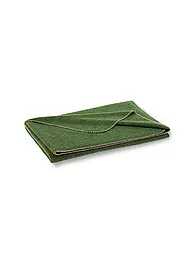 STEINER 1888 | Wolldecke "Alina" 150x190cm kiwi | Verde scuro