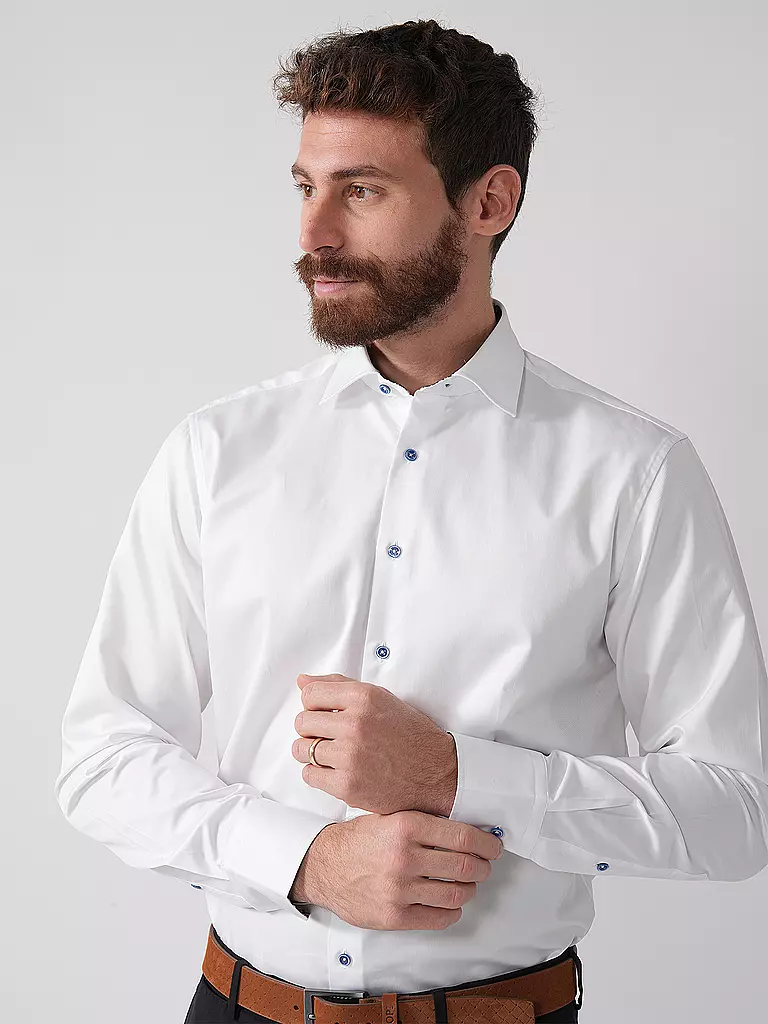 STENSTRÖMS | Businesshemd Fitted Body | Bianco