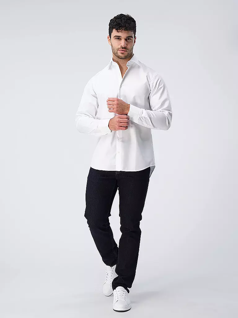 STENSTRÖMS | Camicia Fitted Fit | Bianco