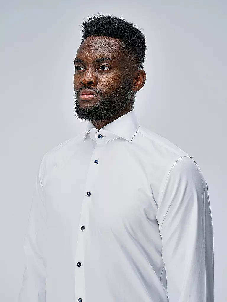STENSTRÖMS | Camicia Fitted Fit | Bianco